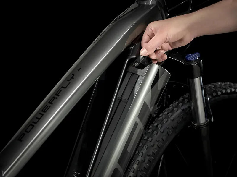 Trek Powerfly 4 Electric Mountain Bike in Grey Size Small-7